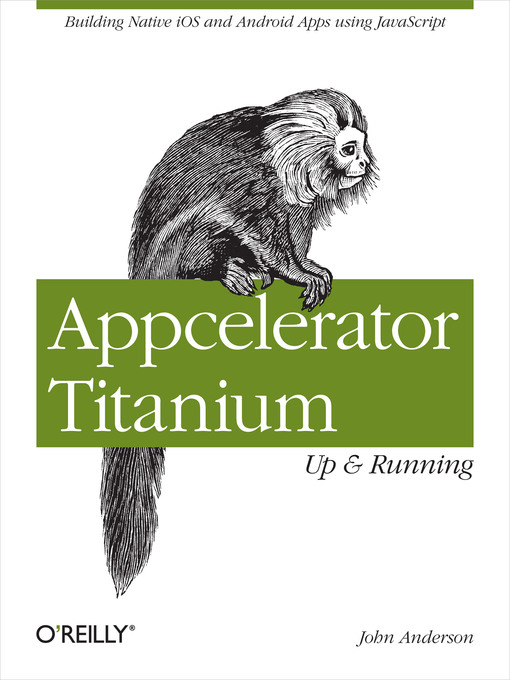 Title details for Appcelerator Titanium by John Anderson - Available